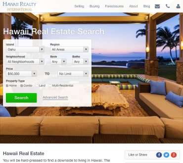 Miranda Thin Real Estate IDX Website Template